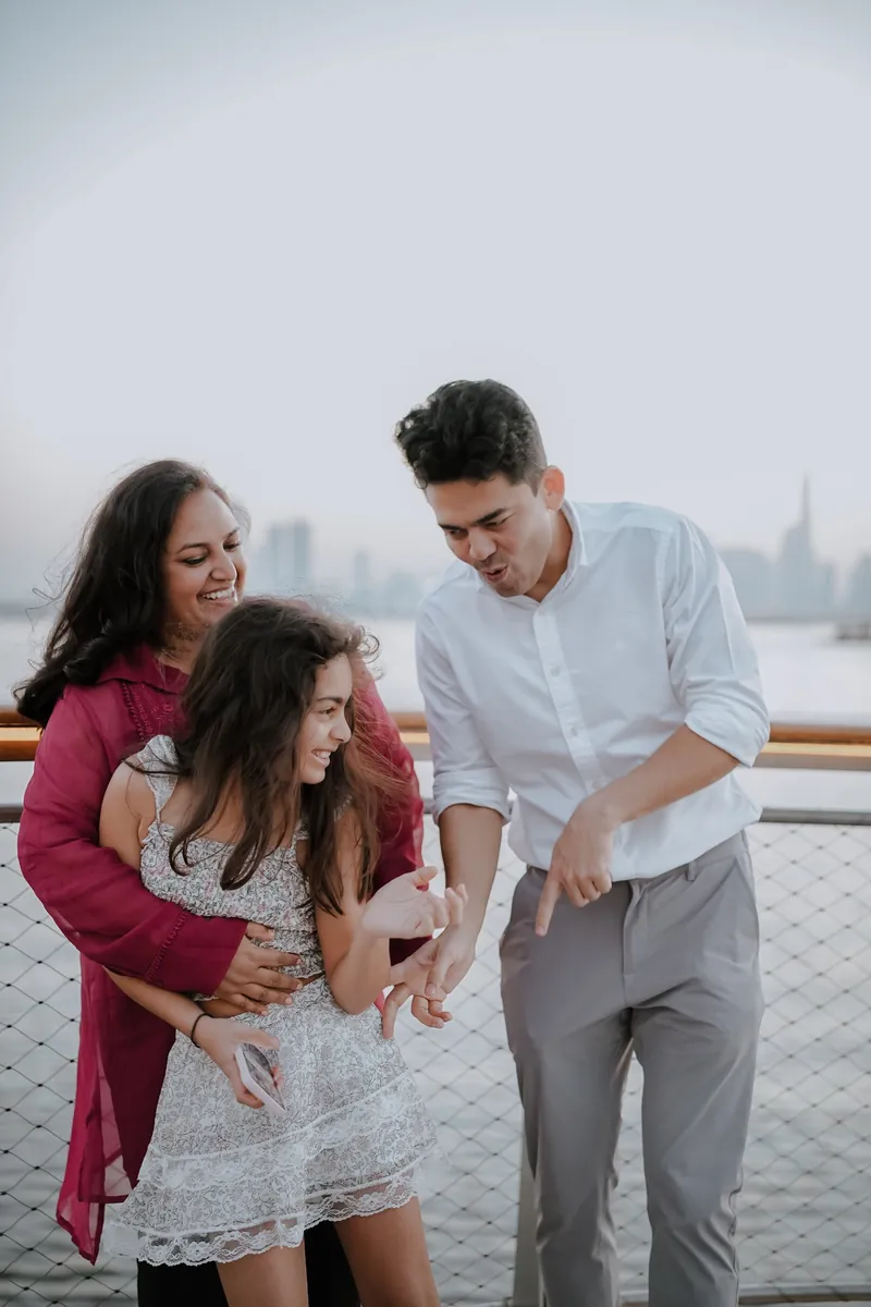 Family and lifestyle transformation moment